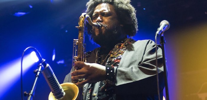 Kamasi Washington Presents Jazz-Rock Spectacle in New York (DownBeat 3/22/16) Live review of Webster Hall show, March 2016
