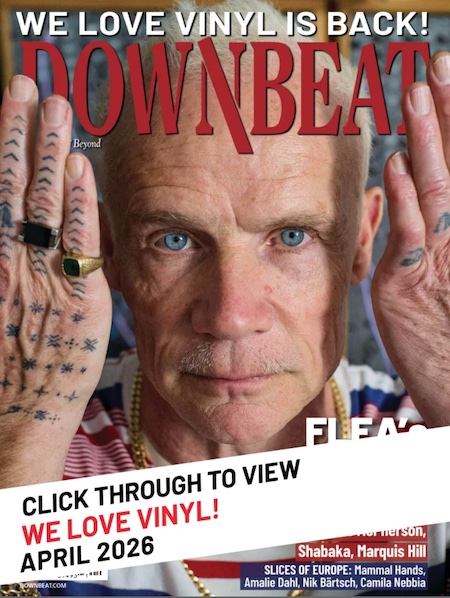 Click on the image to view DownBeat’s “We Love Vinyl” section.