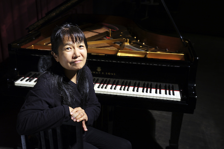 “I couldn’t get the feeling of the blues. I had to learn it,” says Satoko Fujii.